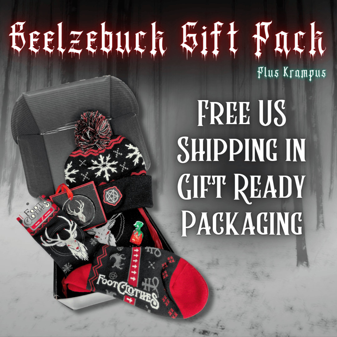 LIMITED Beelzebuck Gift Pack Plus Krampus | FootClothes | Sock Pack | 12P2S