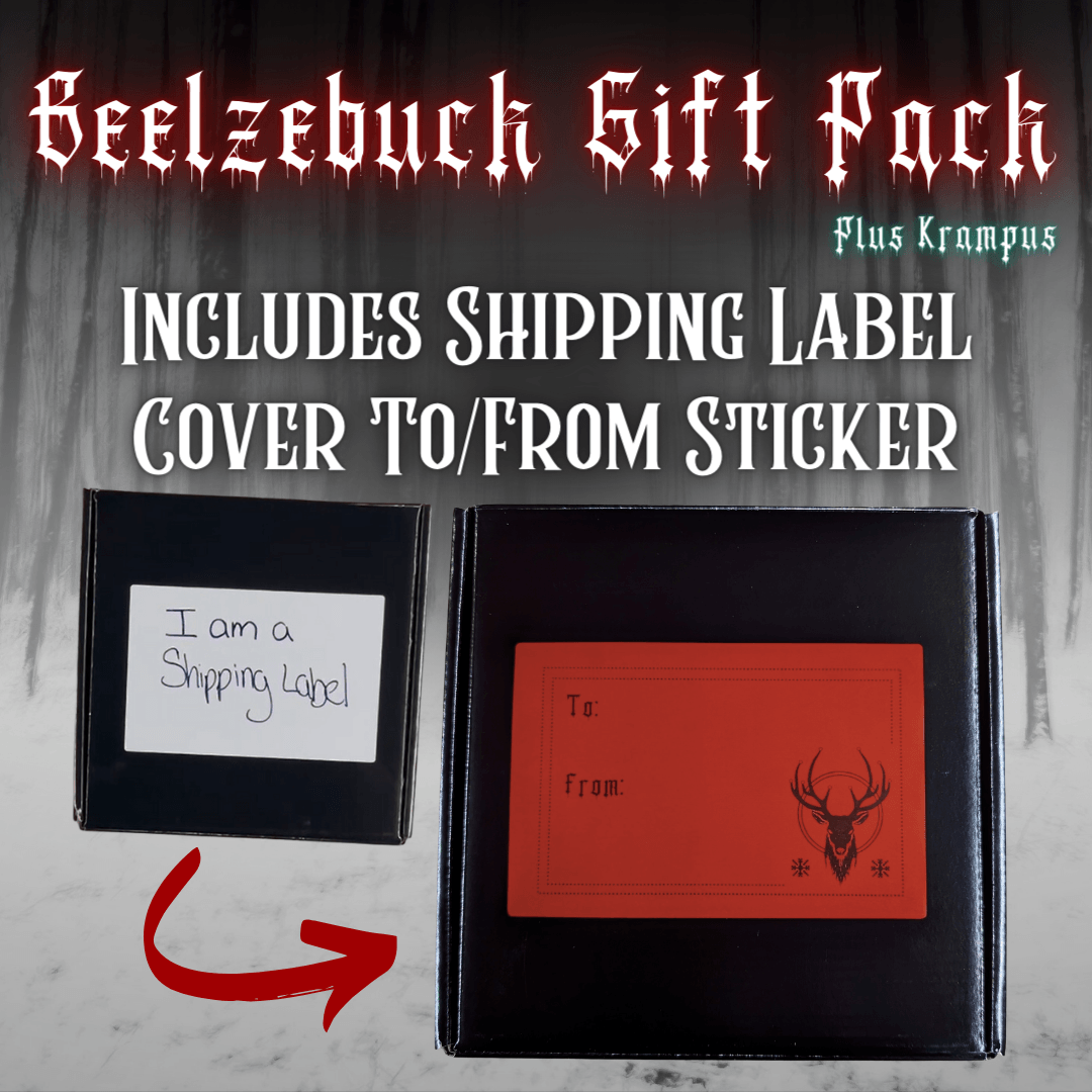 LIMITED Beelzebuck Gift Pack Plus Krampus | FootClothes | Sock Pack | 12P2S