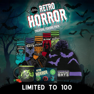 LIMITED Retro Horror Creature Feature Pack - FootClothes