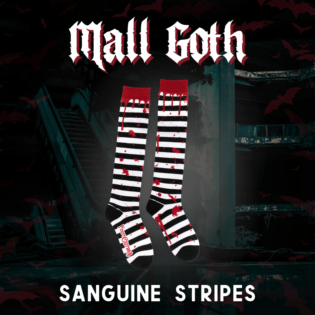 Mall Goth Knee High Sock Pack | 5 Designs - FootClothes