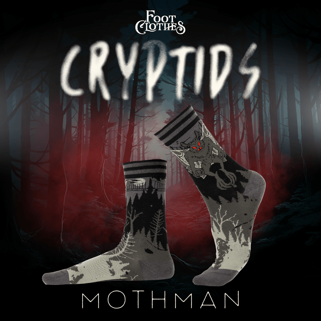 Mothman Crew Socks - FootClothes