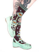 Load image into Gallery viewer, Mystic Mushrooms Crew Socks - FootClothes
