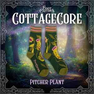 Pitcher Plant Crew Socks - FootClothes