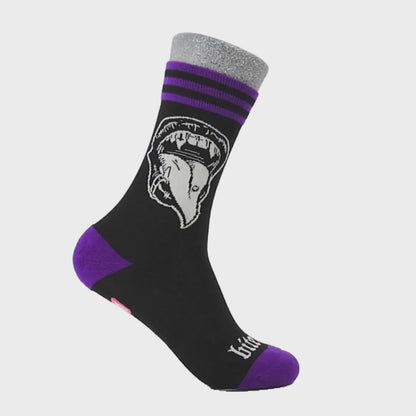 Bite Me Bitch Crew Socks