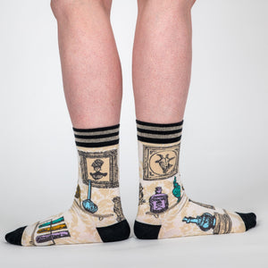 Toxic Curiosities Crew Socks - FootClothes