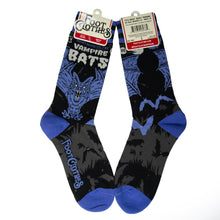 Load image into Gallery viewer, Vampire Bats Crew Socks - FootClothes
