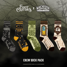 Load image into Gallery viewer, Winchester Mystery House® Crew Socks Pack | 5 Designs - FootClothes
