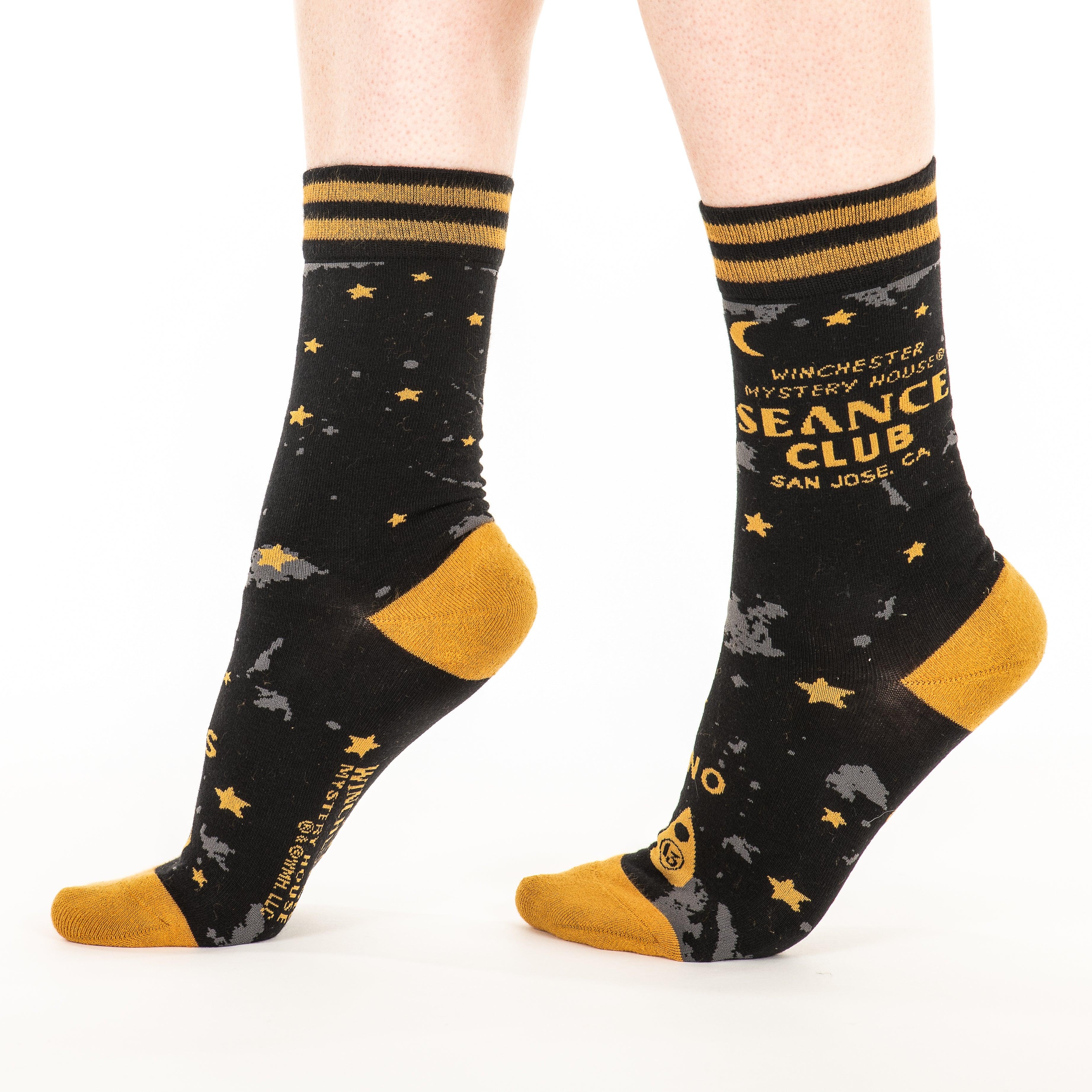 Winchester Mystery House® Seance Club Crew Socks | FootClothes | Socks | 1702