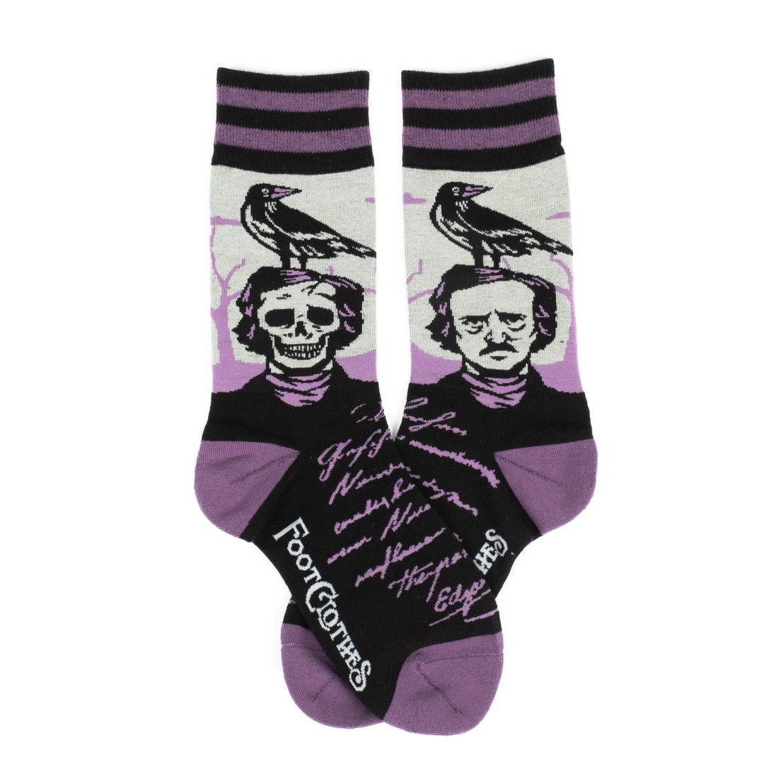 PREORDER The Raven Poe Socks - FootClothes