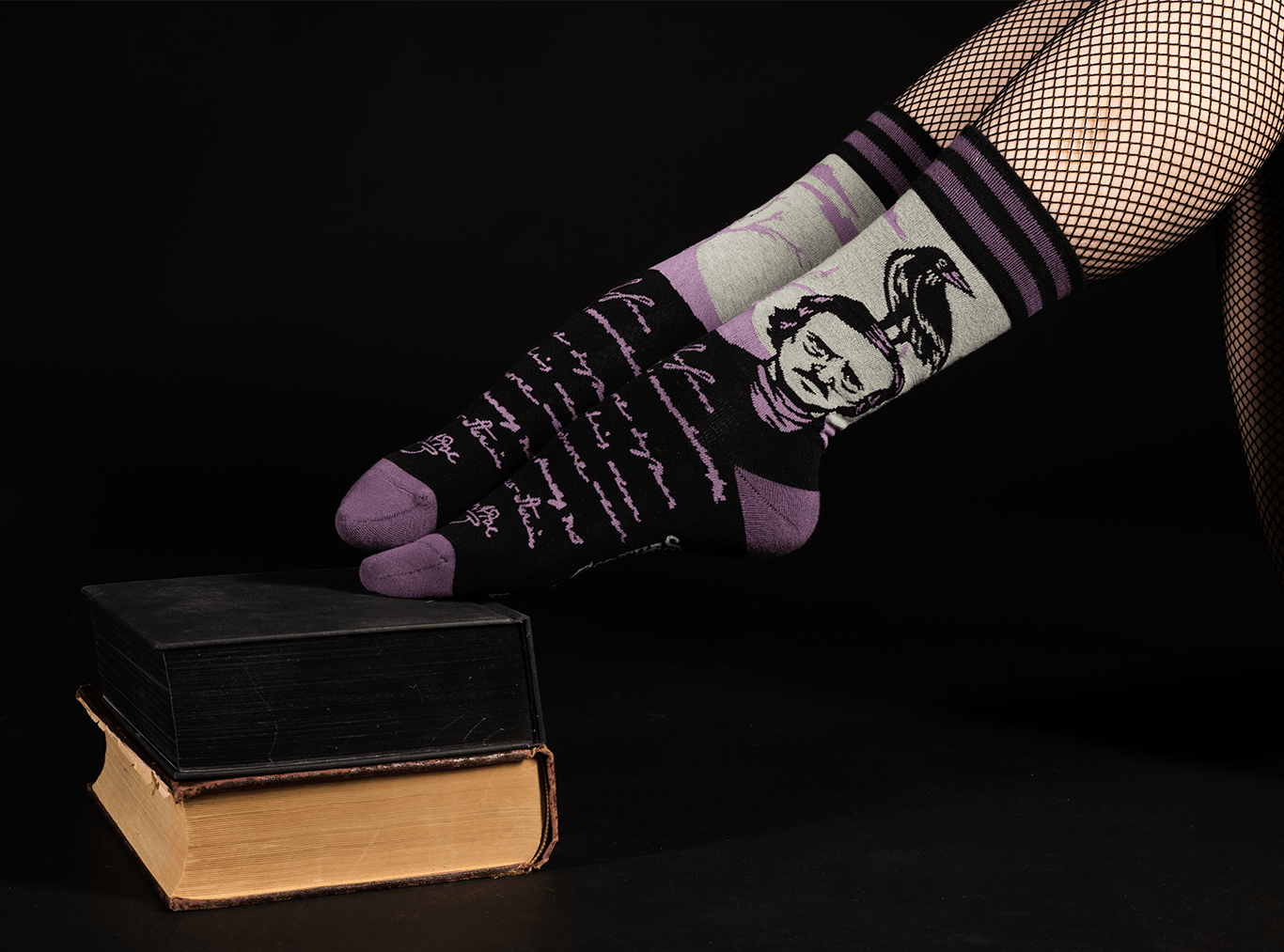 PREORDER The Raven Poe Socks - FootClothes