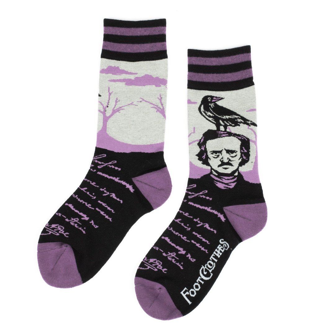 PREORDER The Raven Poe Socks - FootClothes