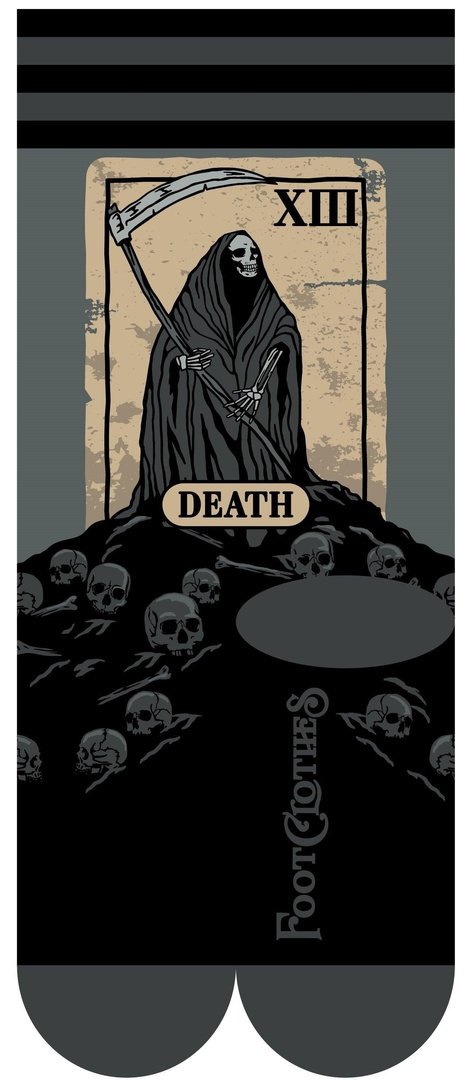 Death Tarot Card Socks - FootClothes