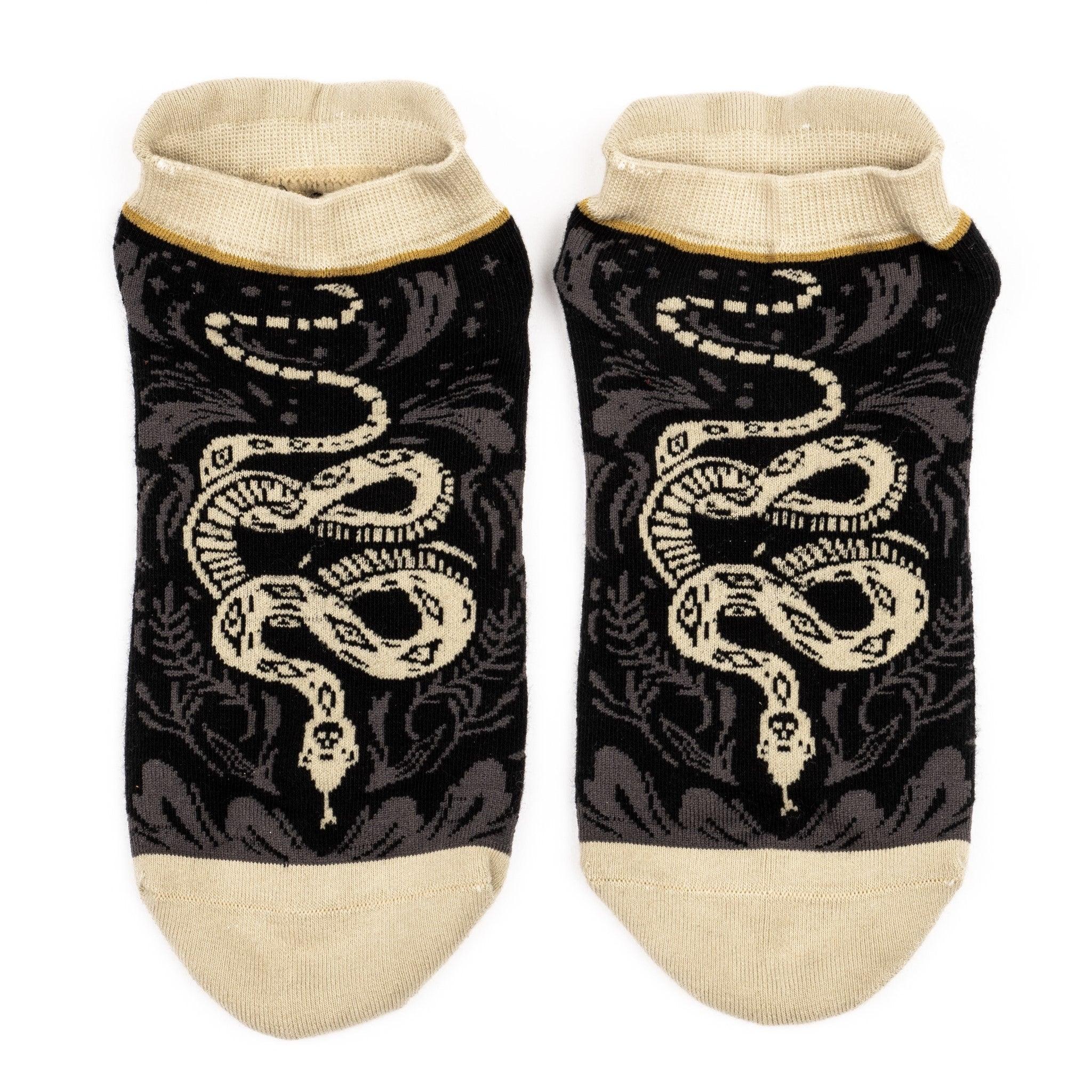 PREORDER Danger Noodle Snake Ankle Socks - FootClothes