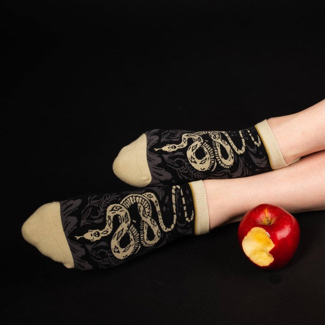 Danger Noodle Snake Ankle Socks | FootClothes