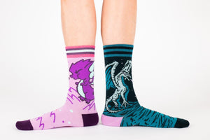 Evil AF Dragon Socks - FootClothes
