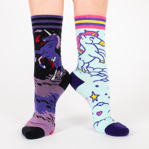 PREORDER Evil AF Unicorn Socks - FootClothes