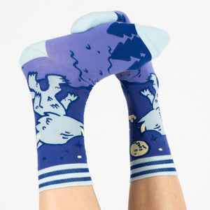 Cute Werewolf Socks - FootClothes
