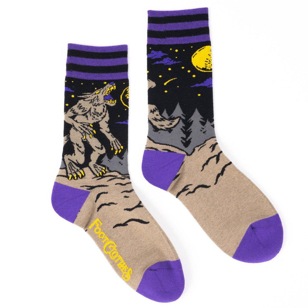 Evil AF Werewolf Socks - FootClothes