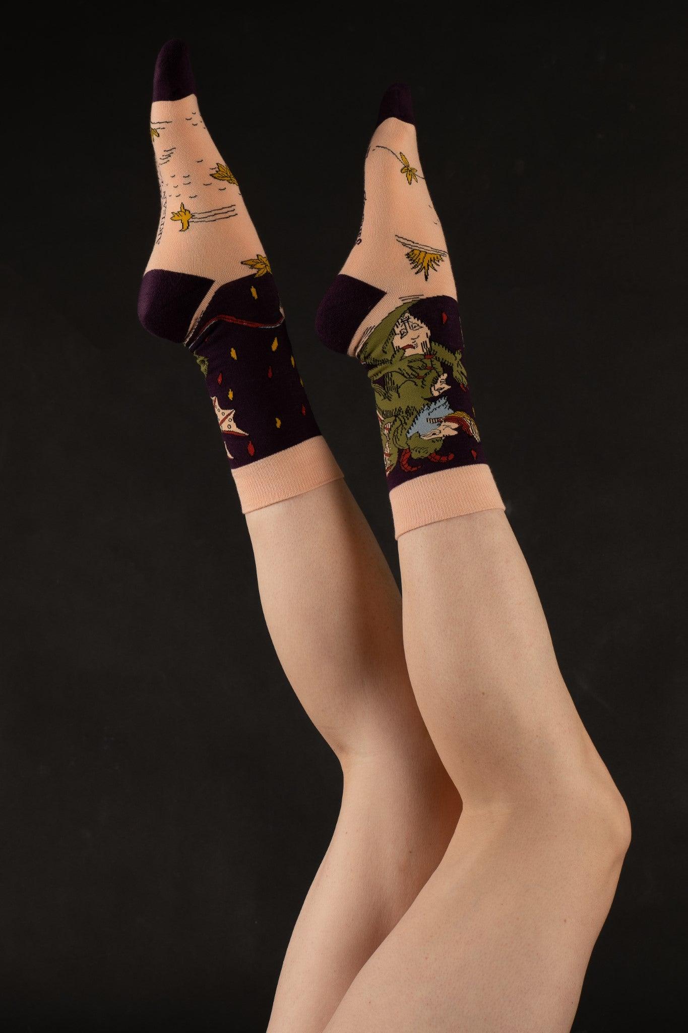 PREORDER The Devil Vieville Tarot Sock FootClothes x Artisan Tarot - FootClothes