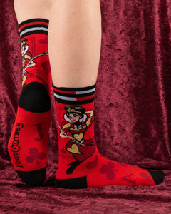 Queen of Hearts Socks - FootClothes