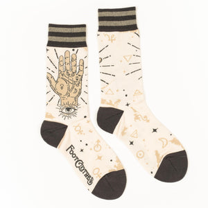 Palmistry Crew Socks - FootClothes