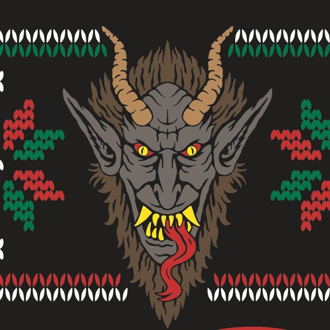 Krampus Sweater Crew Socks | FootClothes | Socks | 1201