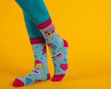Load image into Gallery viewer, PREORDER 80s Nostalgia Icon Crew Socks - FootClothes
