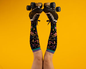 PREORDER Skate Rink Carpet Knee High - UV Reactive - FootClothes