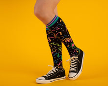Load image into Gallery viewer, PREORDER Skate Rink Carpet Knee High - UV Reactive - FootClothes
