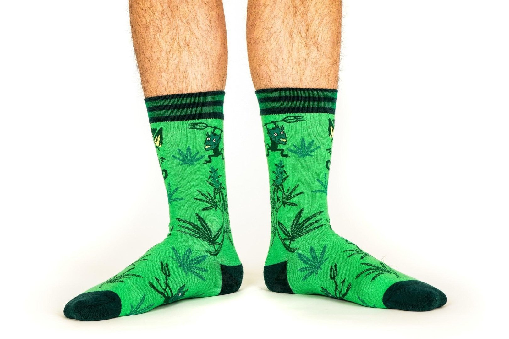 The Devil's Lettuce Crew Socks - FootClothes