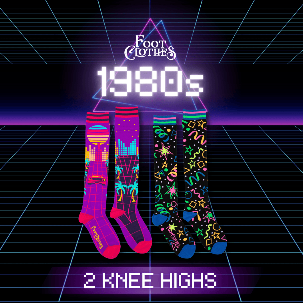 80s Knee High Sock Pack - FootClothes