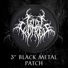 Load image into Gallery viewer, Black Metal FootClothes Logo Patch - FootClothes

