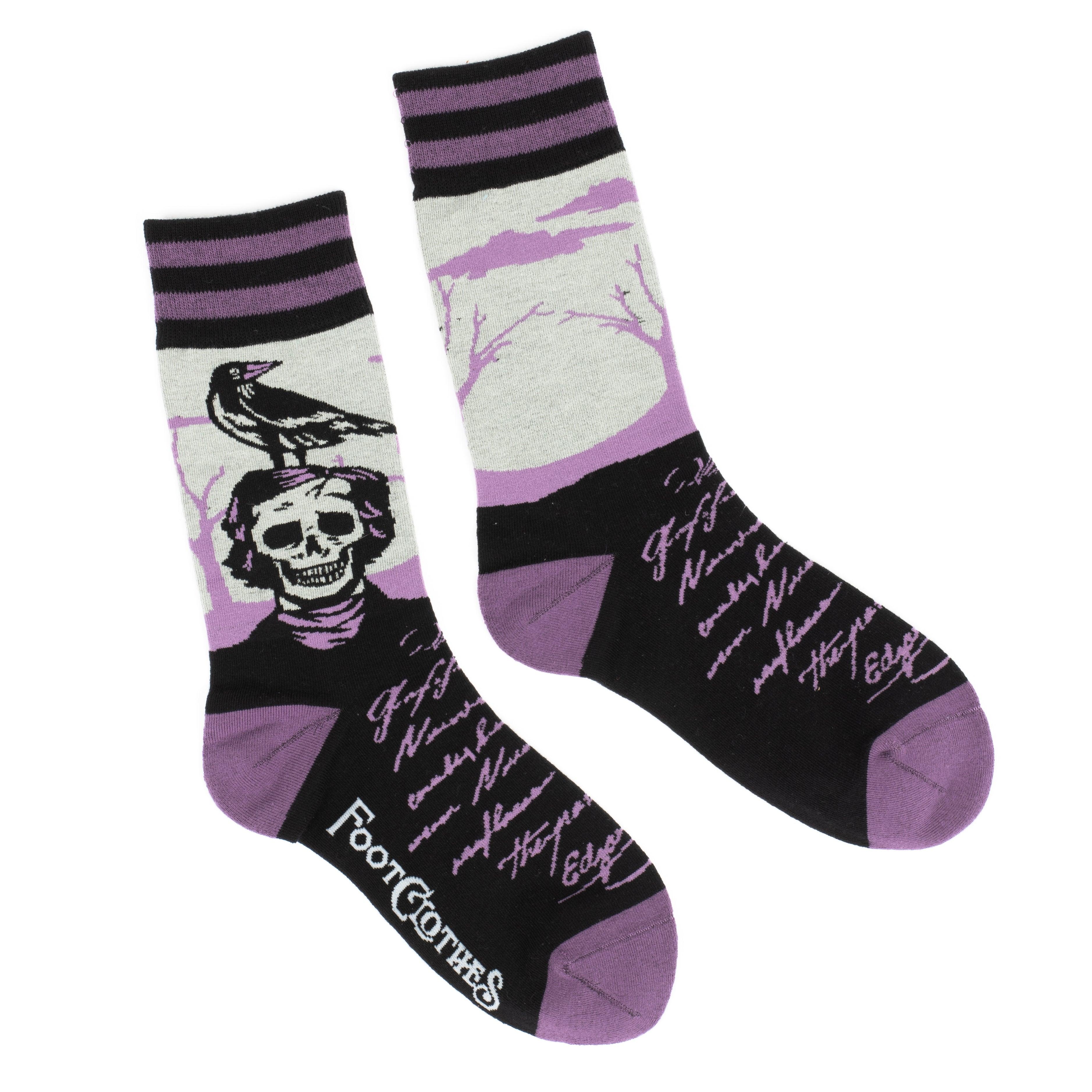PREORDER The Raven Poe Socks - FootClothes