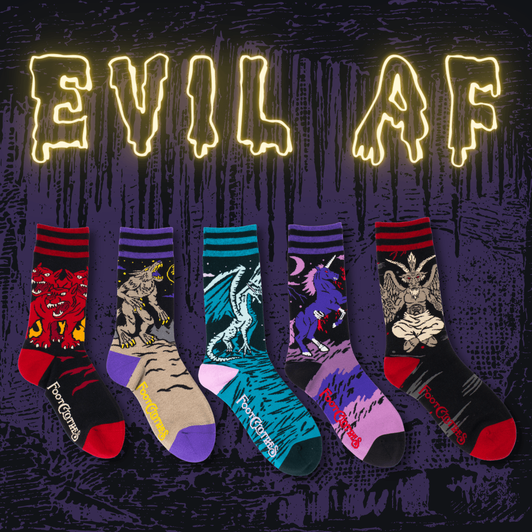 PREORDER Evil AF Mythical Creatures Pack - FootClothes