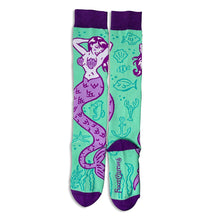 Load image into Gallery viewer, PREORDER Sea Siren Knee High Socks - FootClothes
