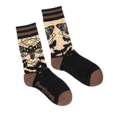 Load image into Gallery viewer, PREORDER Death&#39;s Head Hawkmoth Socks - FootClothes
