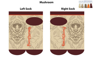 Death Cap Mushroom Ankle Socks - FootClothes