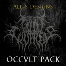 Load image into Gallery viewer, PREORDER Occult Line Sock Pack (5 Designs) - FootClothes
