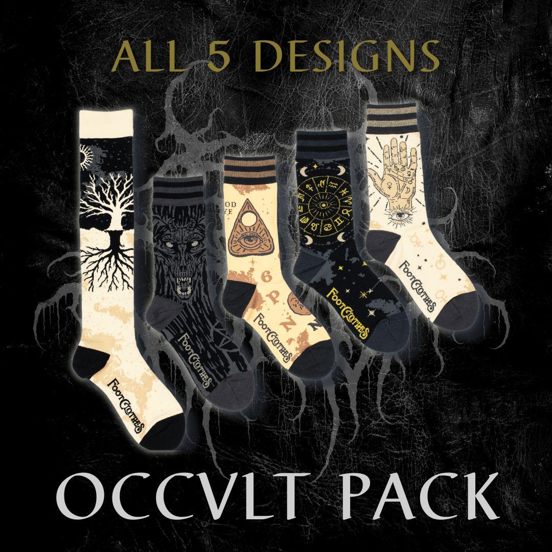 PREORDER Occult Line Sock Pack (5 Designs) - FootClothes