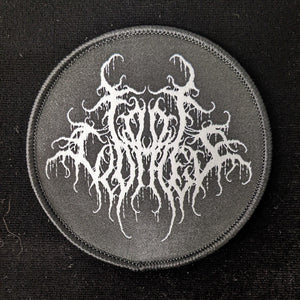 Black Metal FootClothes Logo Patch - FootClothes