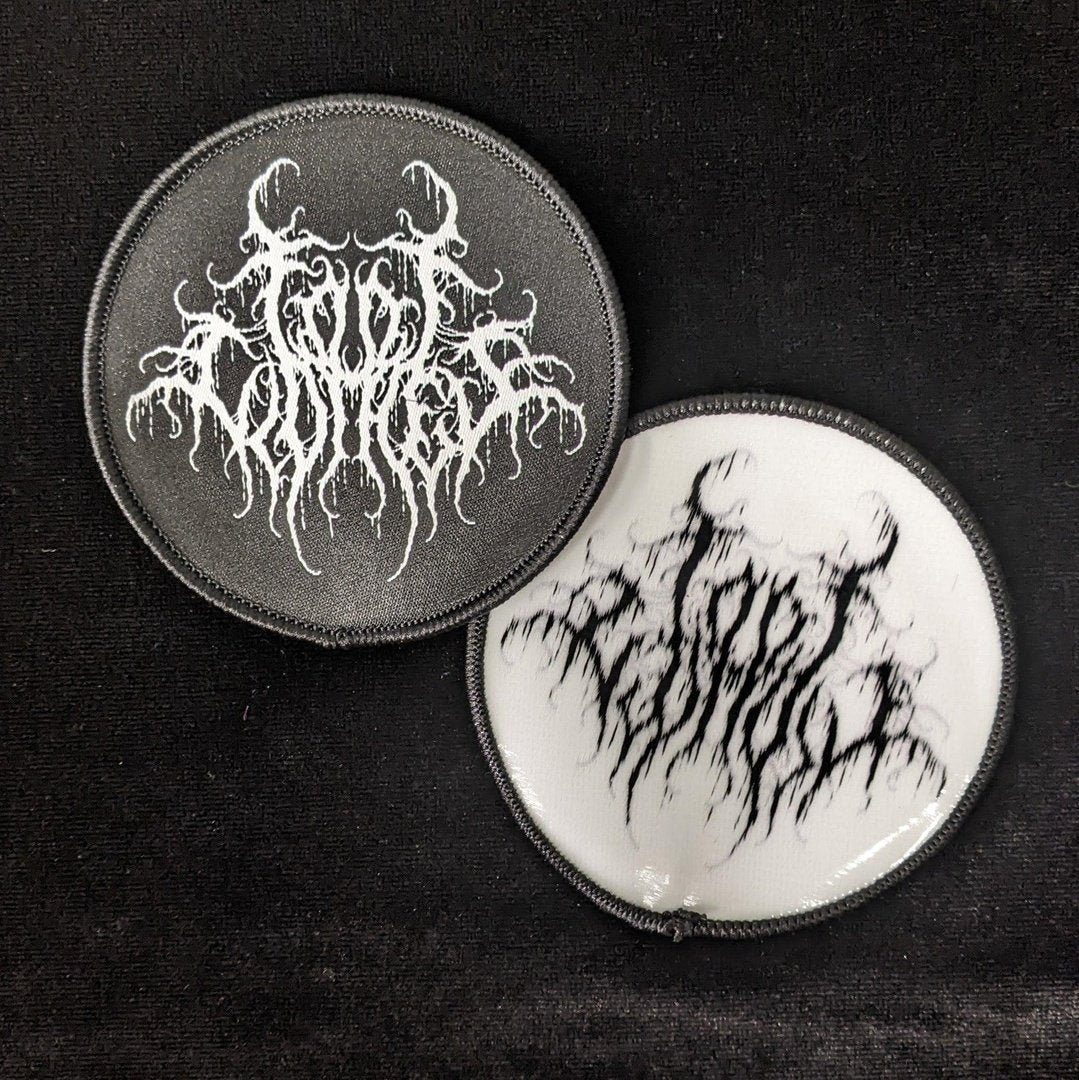 Black Metal FootClothes Logo Patch - FootClothes