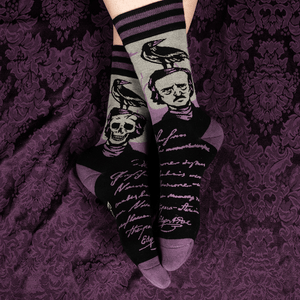 PREORDER The Raven Poe Socks - FootClothes