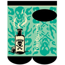 Load image into Gallery viewer, Poison Bottle Ankle Socks - FootClothes
