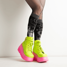 Load image into Gallery viewer, PREORDER Serpentine Witch Knee Highs - FootClothes
