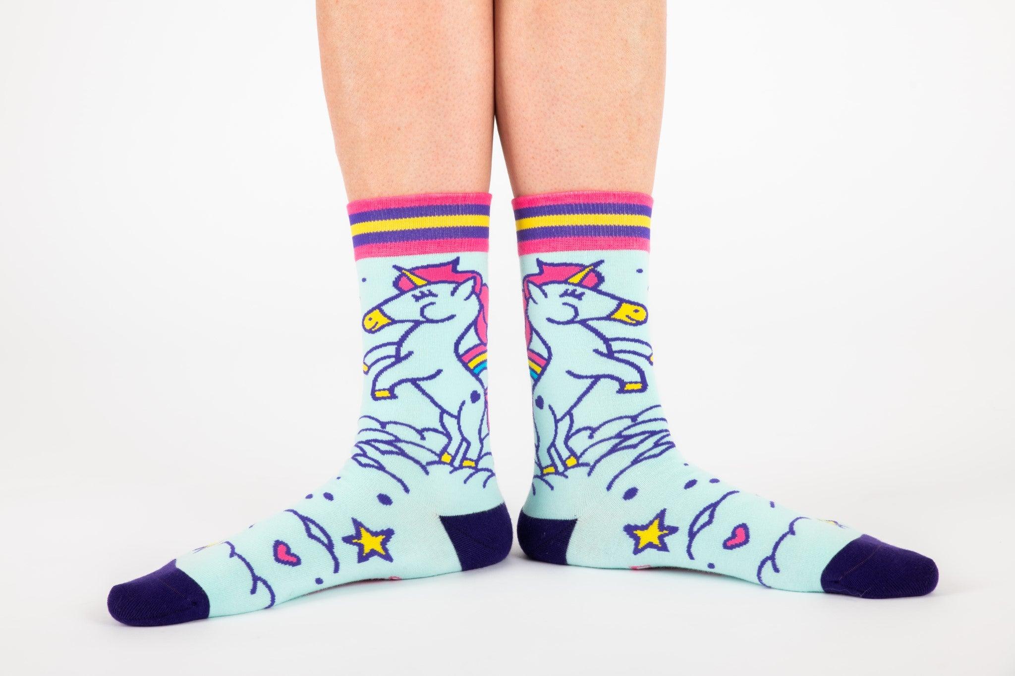 Cute Unicorn Crew Socks | FootClothes | Socks | 0604