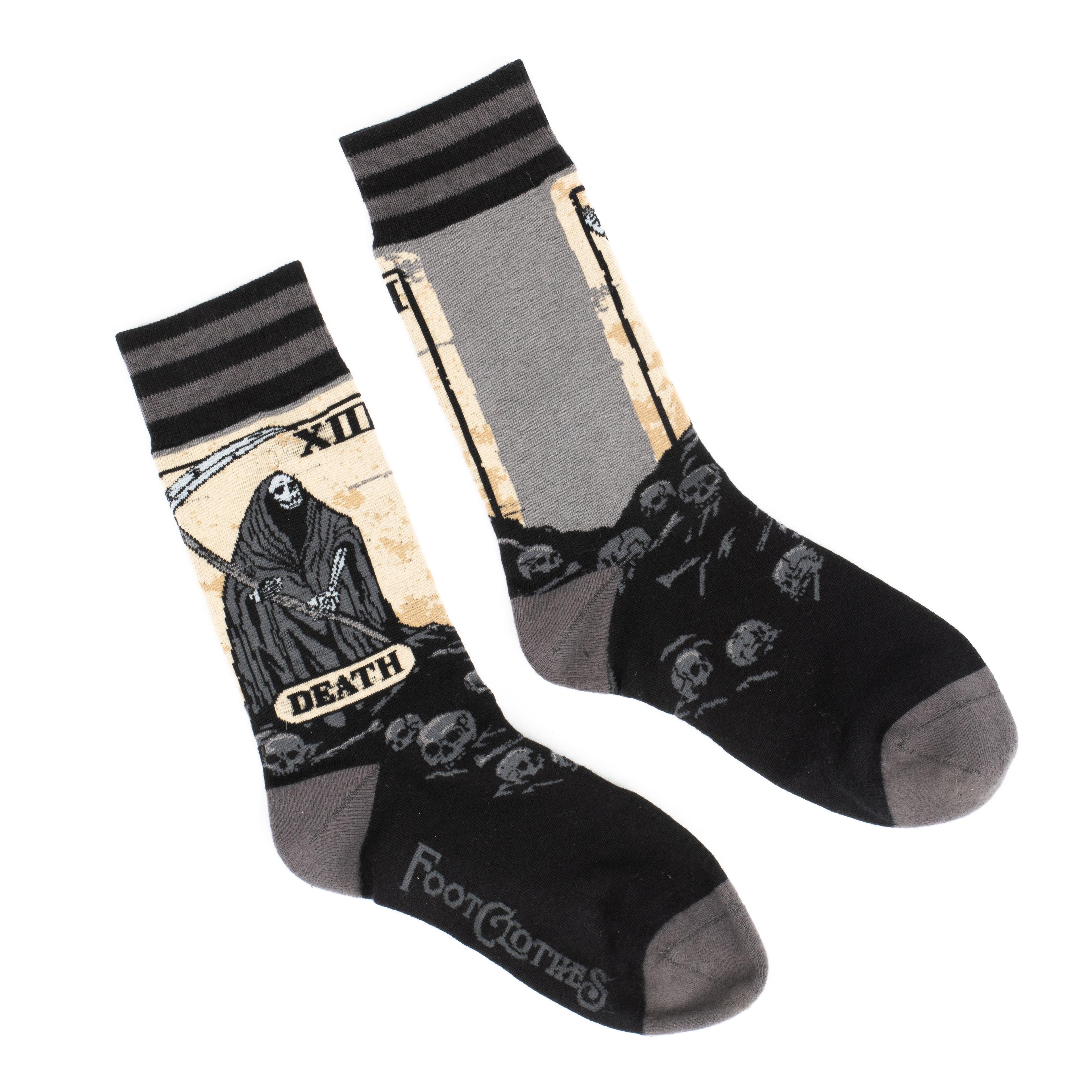 Death Tarot Card Socks - FootClothes