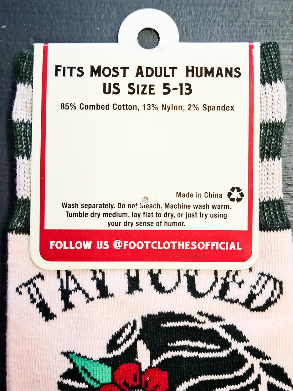 PREORDER Death Tarot Card Socks - FootClothes