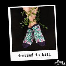 Load image into Gallery viewer, PREORDER Dressed to Kill Ankle Sock Pack: All Five Designs - FootClothes
