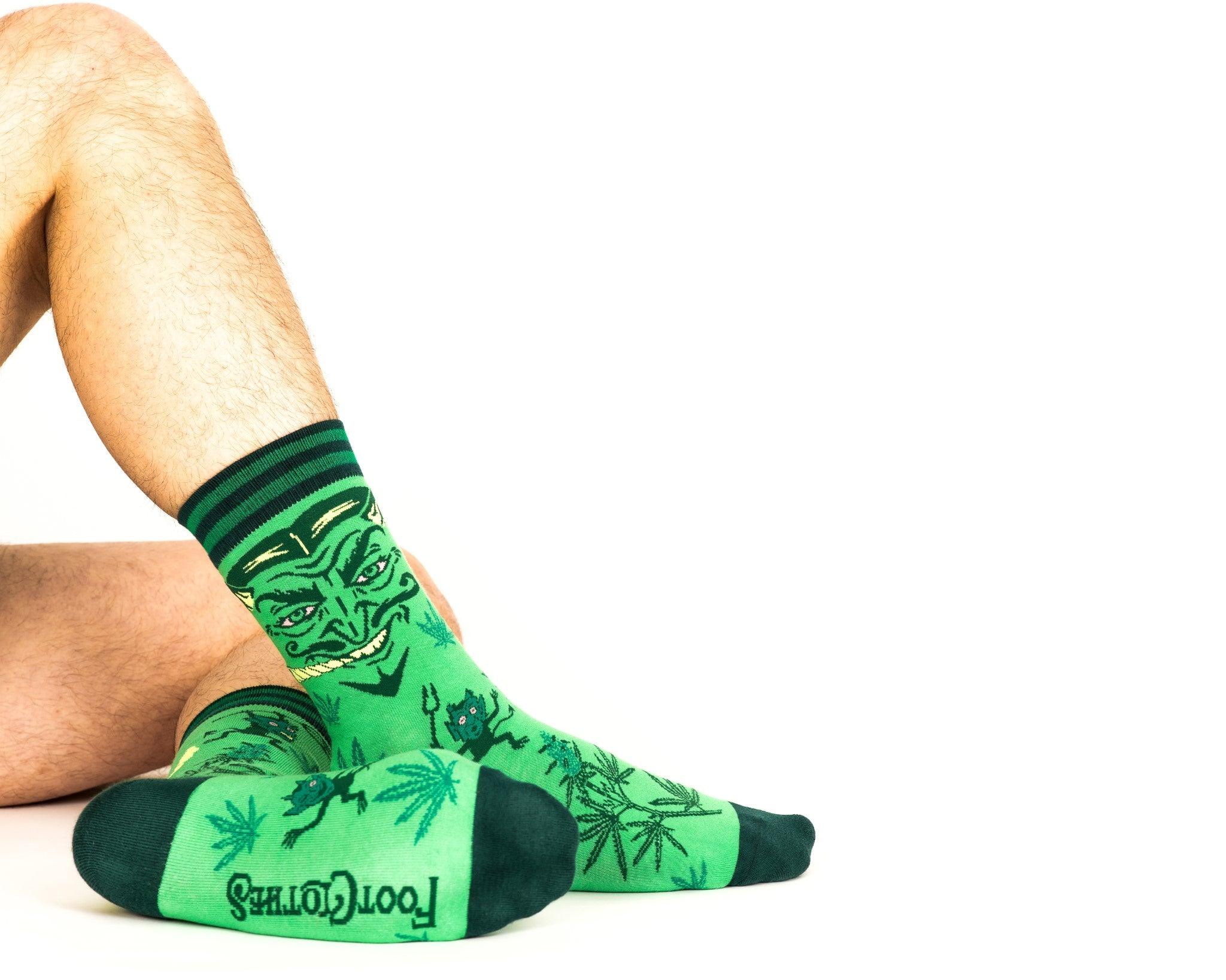 The Devil's Lettuce Crew Socks | FootClothes | Socks | 1501